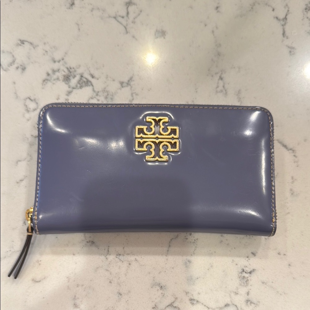 Tory Burch Purple Wallet